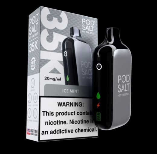 Pod Salt 35K Disposable Vape ice mint Pod Salt 35K Disposable Vape ice mint