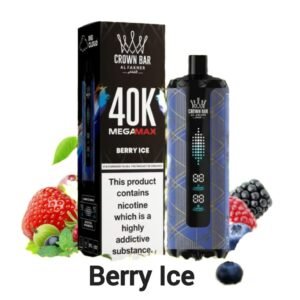 Al-Fakher-Crown-Bar-Mega-Max-40k-Berry-Ice