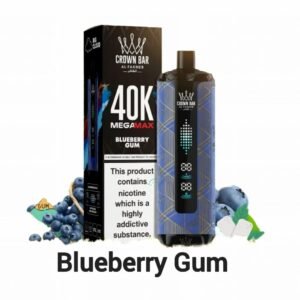 Al-Fakher-Crown-Bar-Mega-Max-40k-Blueberry-Gum