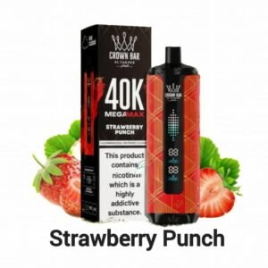 Al-Fakher-Crown-Bar-Mega-Max-40k-Strawberry-Punch