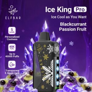 Elf Bar Ice King Pro 40000 Puffs blackcurrant passion fruit
