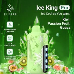 Elf Bar Ice King Pro 40000 Puffs kiwi passion fruit guava