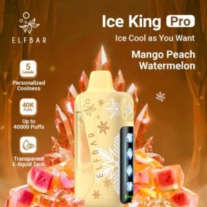 Elf Bar Ice King Pro 40000 Puffs mango peach watermelon