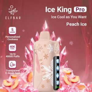 Elf Bar Ice King Pro 40000 Puffs peach ice