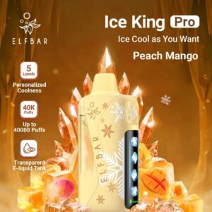 Elf Bar Ice King Pro 40000 Puffs peach mango