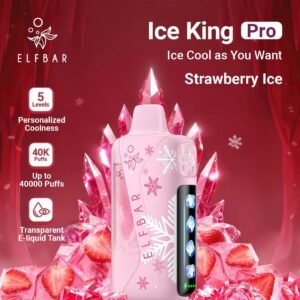 Elf Bar Ice King Pro 40000 Puffs strawberry ice