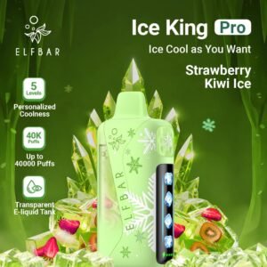 Elf Bar Ice King Pro 40000 Puffs strawberry kiwi ice