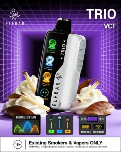 Elf Bar Trio 40k Puffs VCT Elf Bar Trio 40k Puffs VCT