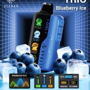 Elf Bar Trio 40k Puffs blueberry ice