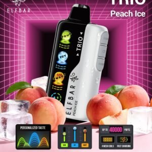 Elf Bar Trio 40k Puffs peach ice