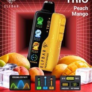 Elf Bar Trio 40k Puffs peach mango