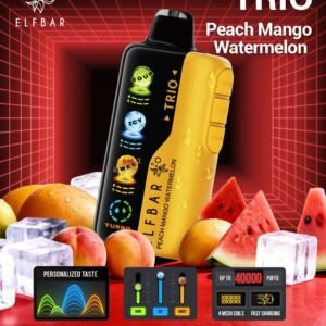 Elf Bar Trio 40k Puffs peach mango watermelon