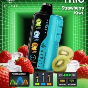 Elf Bar Trio 40k Puffs strawberry kiwi