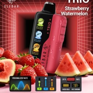Elf Bar Trio 40k Puffs strawberry watermelon
