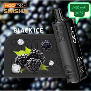 HQD Shisha 20000 Puffs black ice