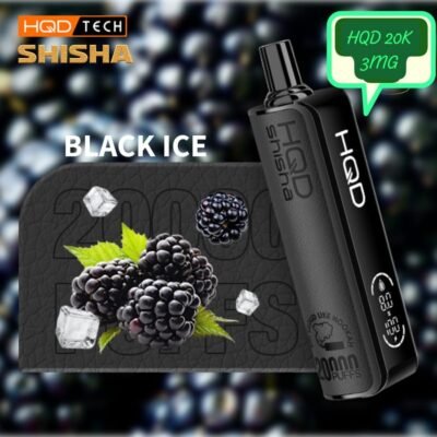 HQD Shisha 20000 Puffs black ice HQD Shisha 20000 Puffs black ice