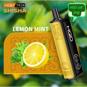 HQD Shisha 20000 Puffs lemon mint