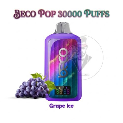 Beco Pop 30000 Puffs Disposable Vape grape ice Beco Pop 30000 Puffs Disposable Vape grape ice