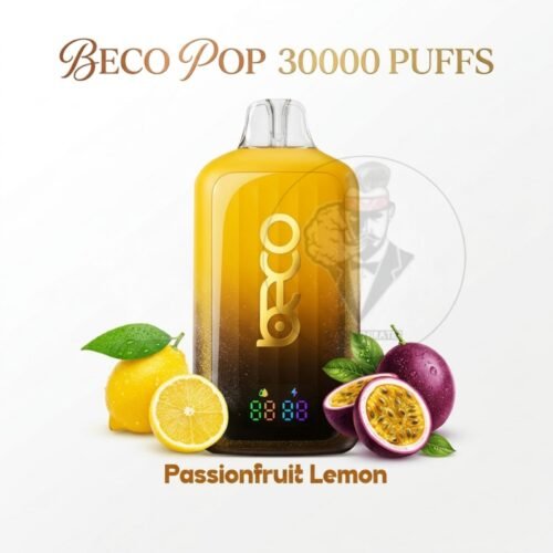 Beco Pop 30000 Puffs Disposable Vape passion fruit lemon Beco Pop 30000 Puffs Disposable Vape passion fruit lemon