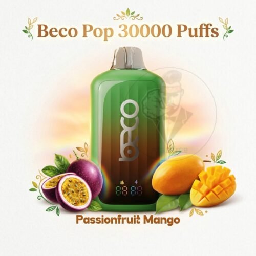 Beco Pop 30000 Puffs Disposable Vape passion fruit mango Beco Pop 30000 Puffs Disposable Vape passion fruit mango