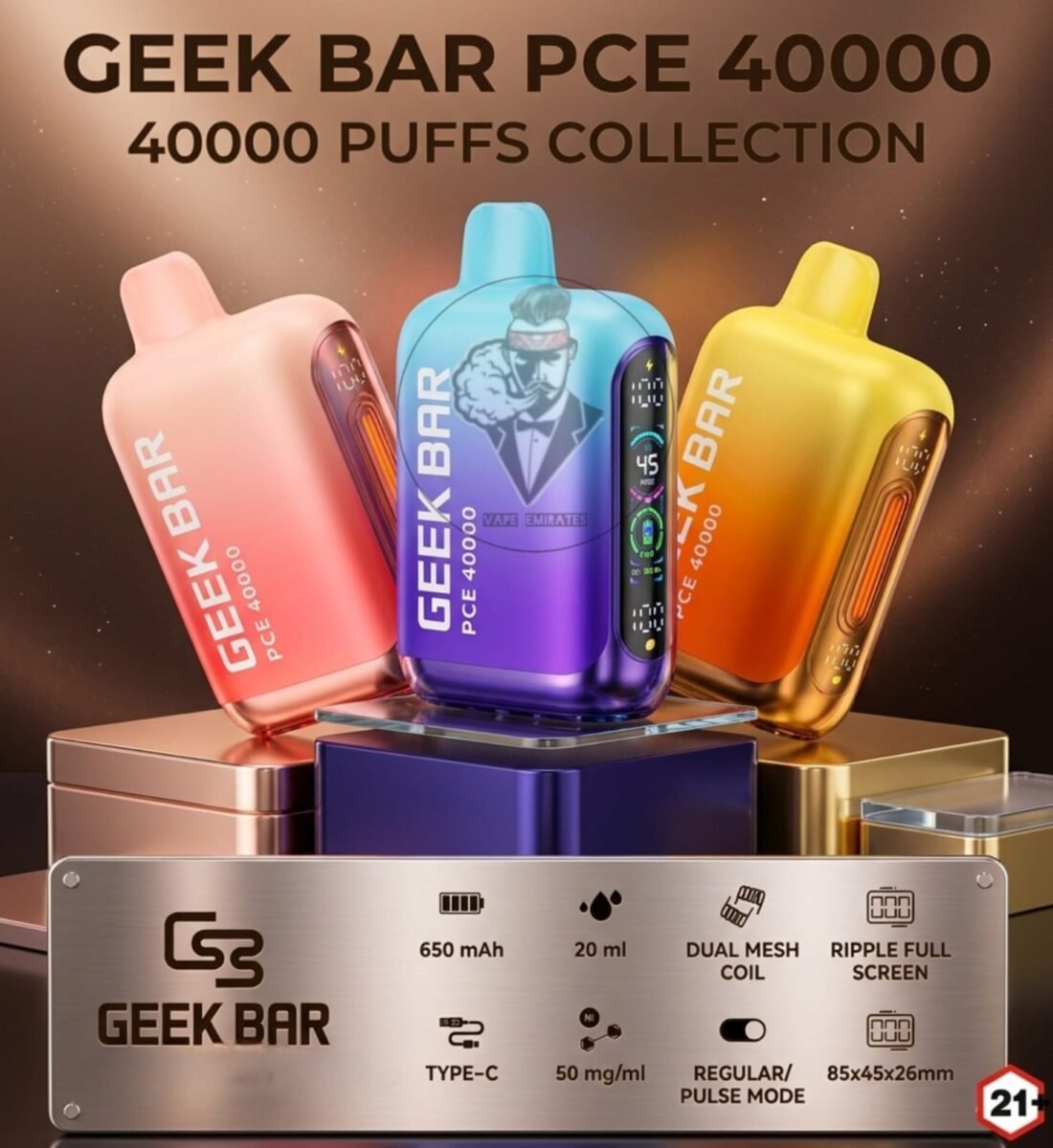 GEEK BAR PCE 40000 Puffs Disposable Vape GEEK BAR PCE 40000 Puffs Disposable Vape