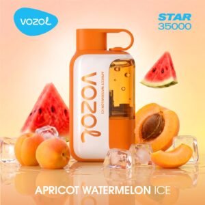 Â Vozol Star 35000 Puffs Disposable Vape appricot watermelon ice