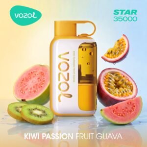 Â Vozol Star 35000 Puffs Disposable Vape kiwi passion guava