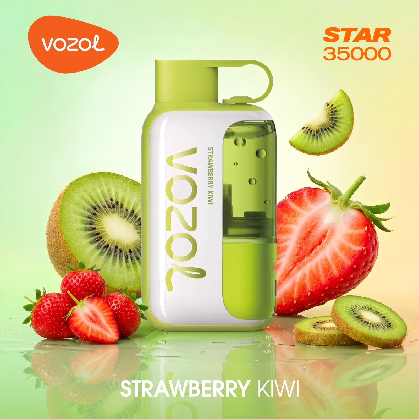 Vozol Star 35000 Puffs strawberry kiwi  Vozol Star 35000 Puffs Disposable Vape strawberry kiwi